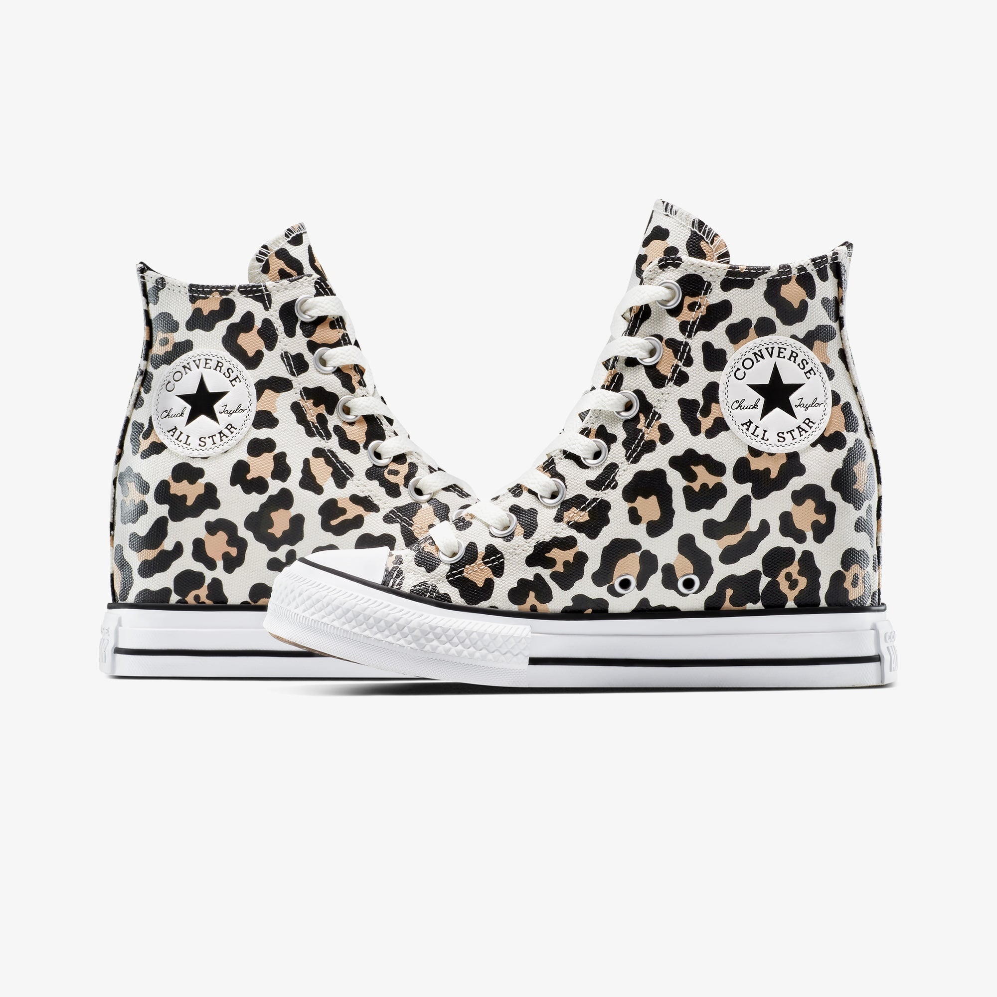 Converse Chuck Taylor All Star Platform Wedge Kadın Krem Sneaker
