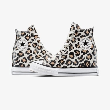  Converse Chuck Taylor All Star Platform Wedge Kadın Krem Sneaker