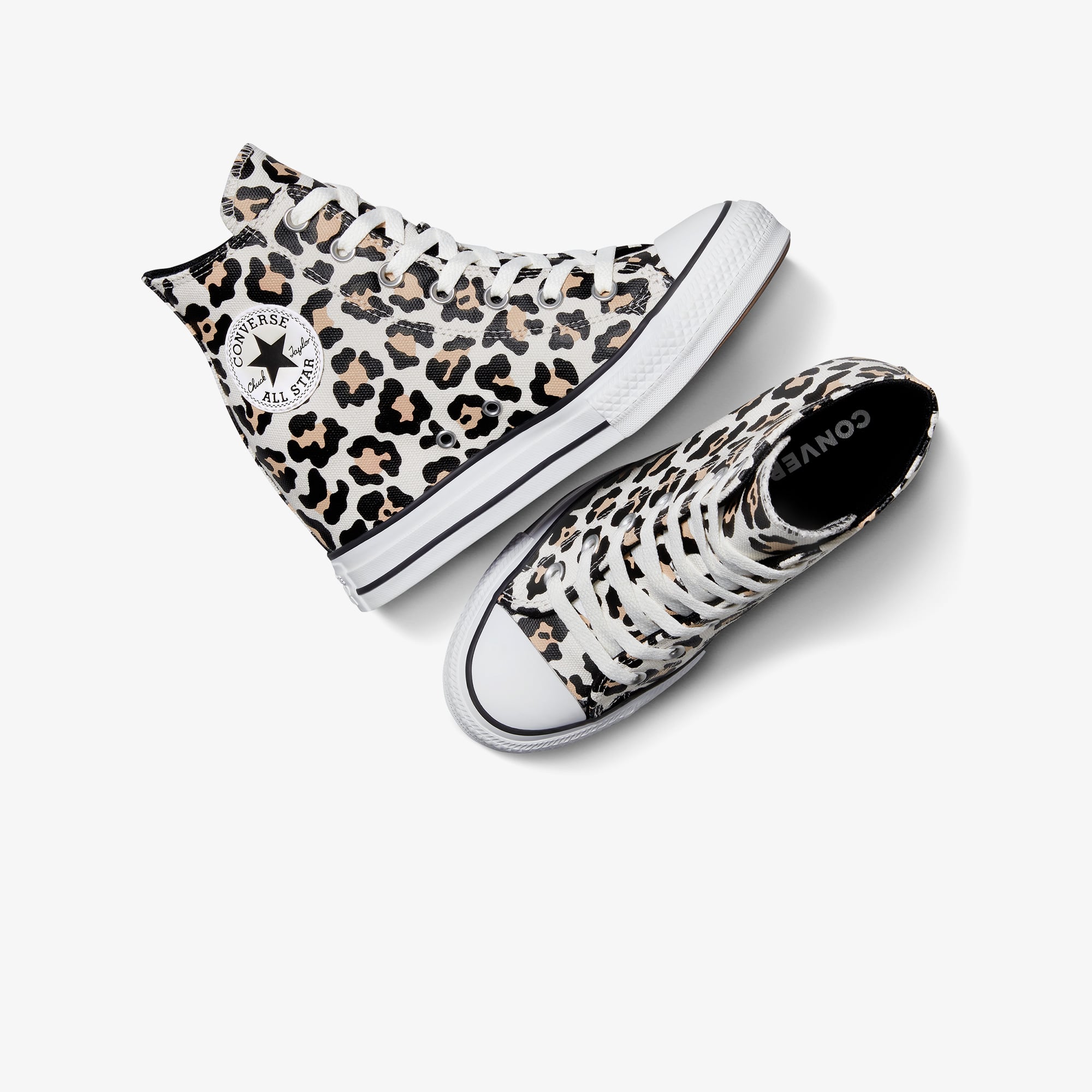 Converse Chuck Taylor All Star Platform Wedge Kadın Krem Sneaker - Görsel 7