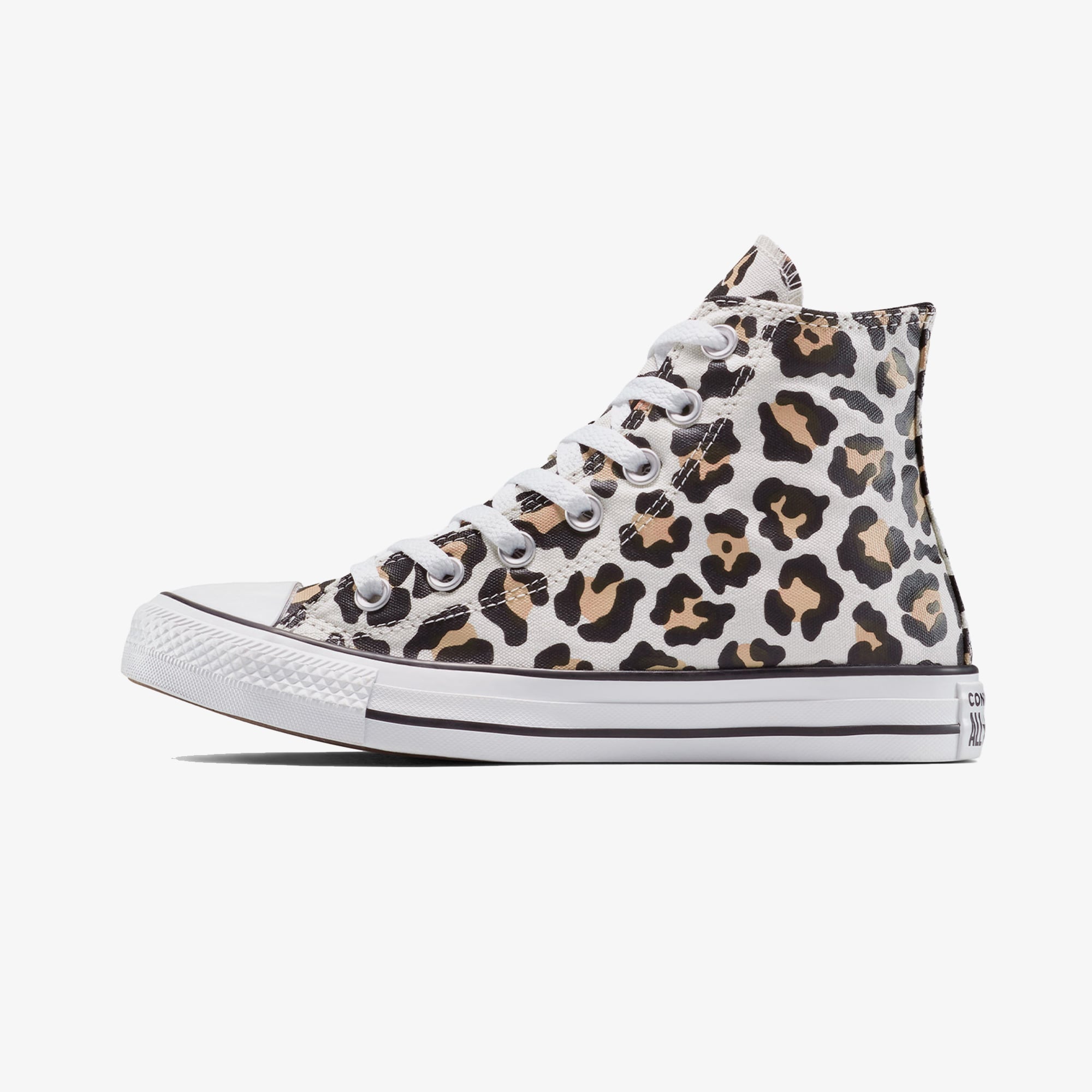 Converse Converse Siyah Chuck Taylor All Star Leopard Unisex Renkli Sneaker | FashFed Siyah - 5. görsel