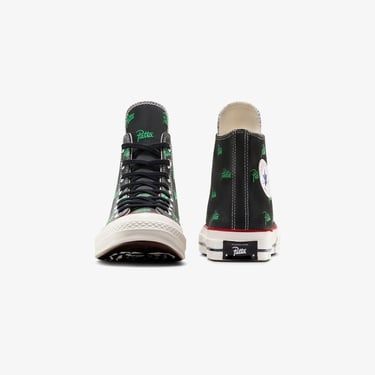  Converse X Patta Chuck 70 Unisex Siyah Bilekli Sneaker