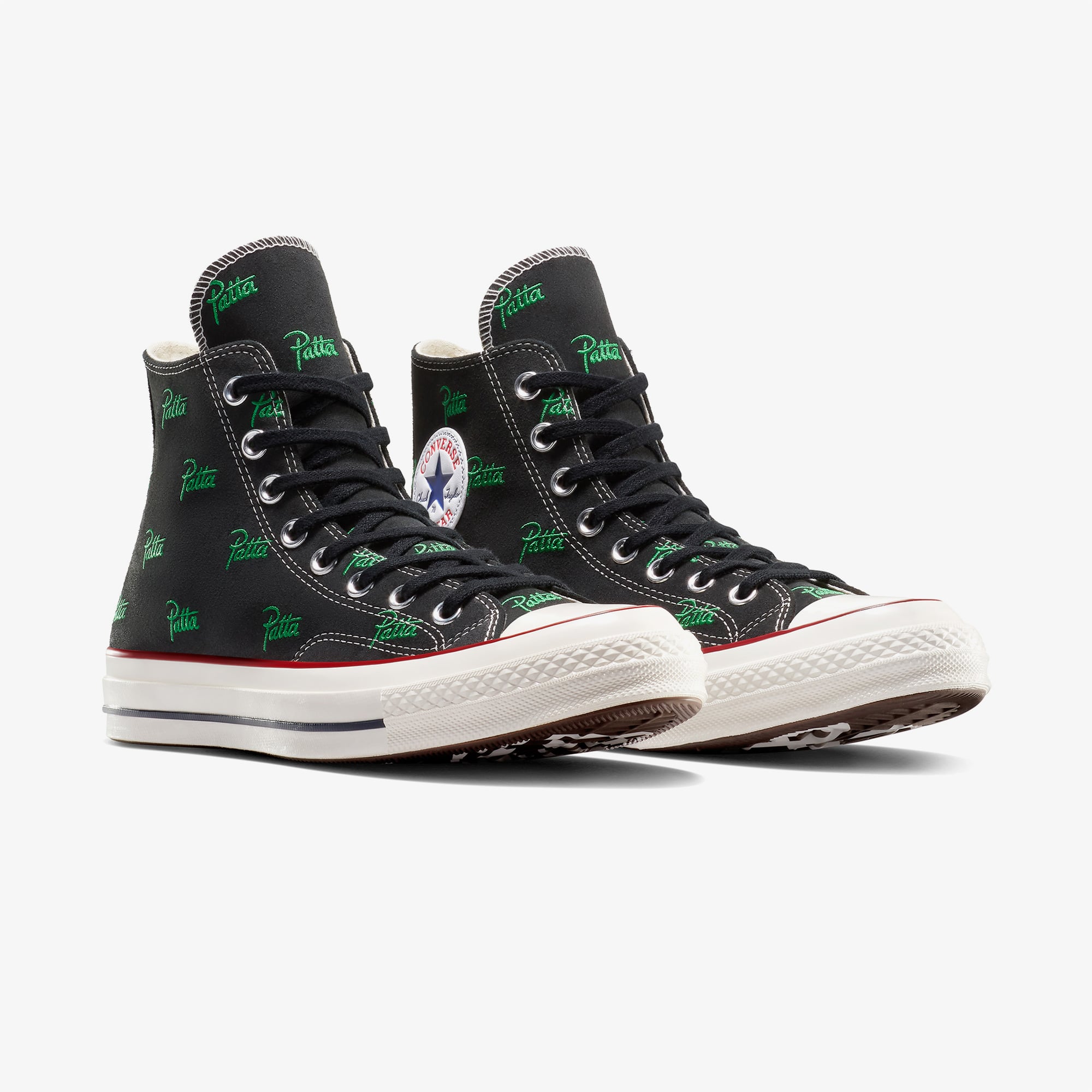 Converse X Patta Chuck 70 Unisex Siyah Bilekli Sneaker - Görsel 3