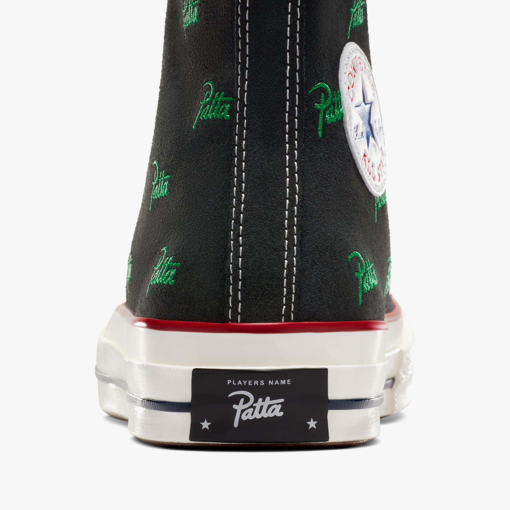 Converse X Patta Chuck 70 Unisex Siyah Bilekli Sneaker - Görsel 9