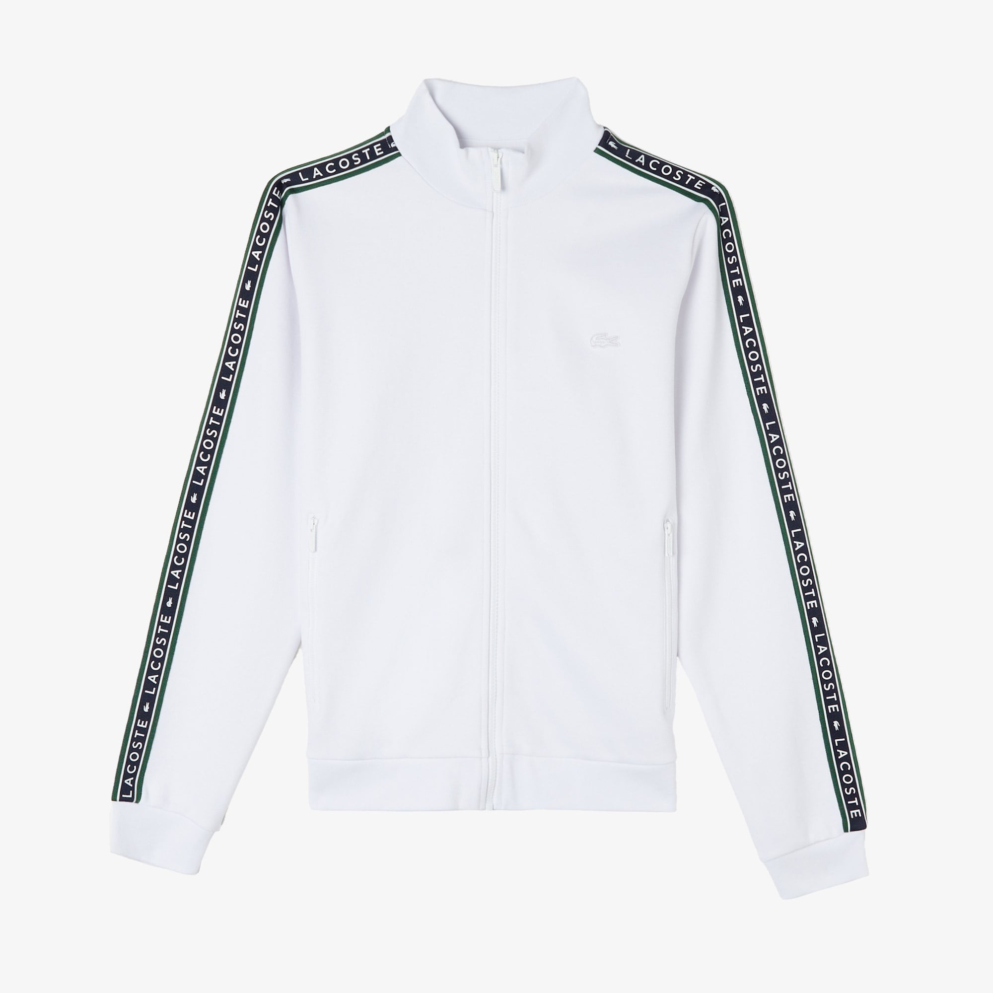 Lacoste Regular Fit Erkek Beyaz Eşofman Üstü