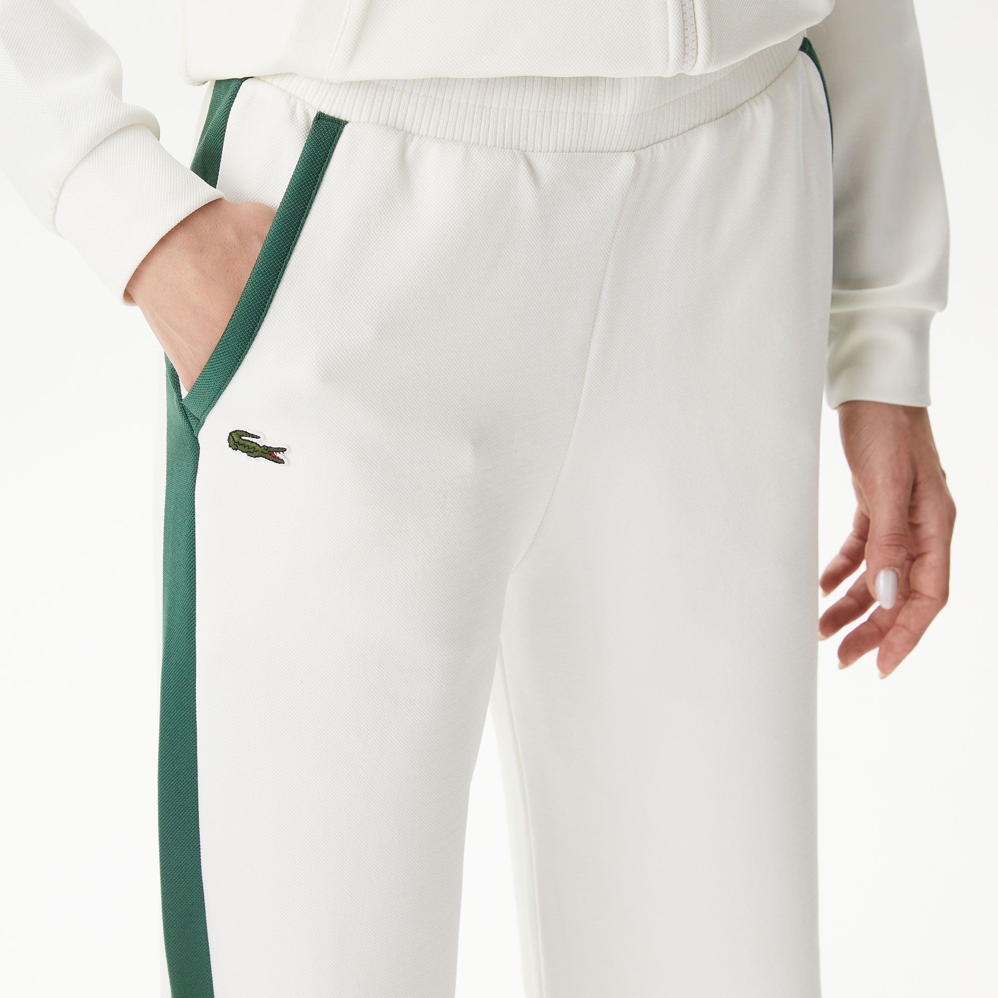 Lacoste Kadın Beyaz Eşofman Altı