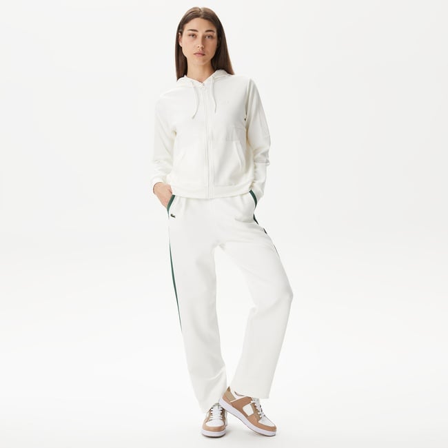  Lacoste Kadın Beyaz Eşofman Altı