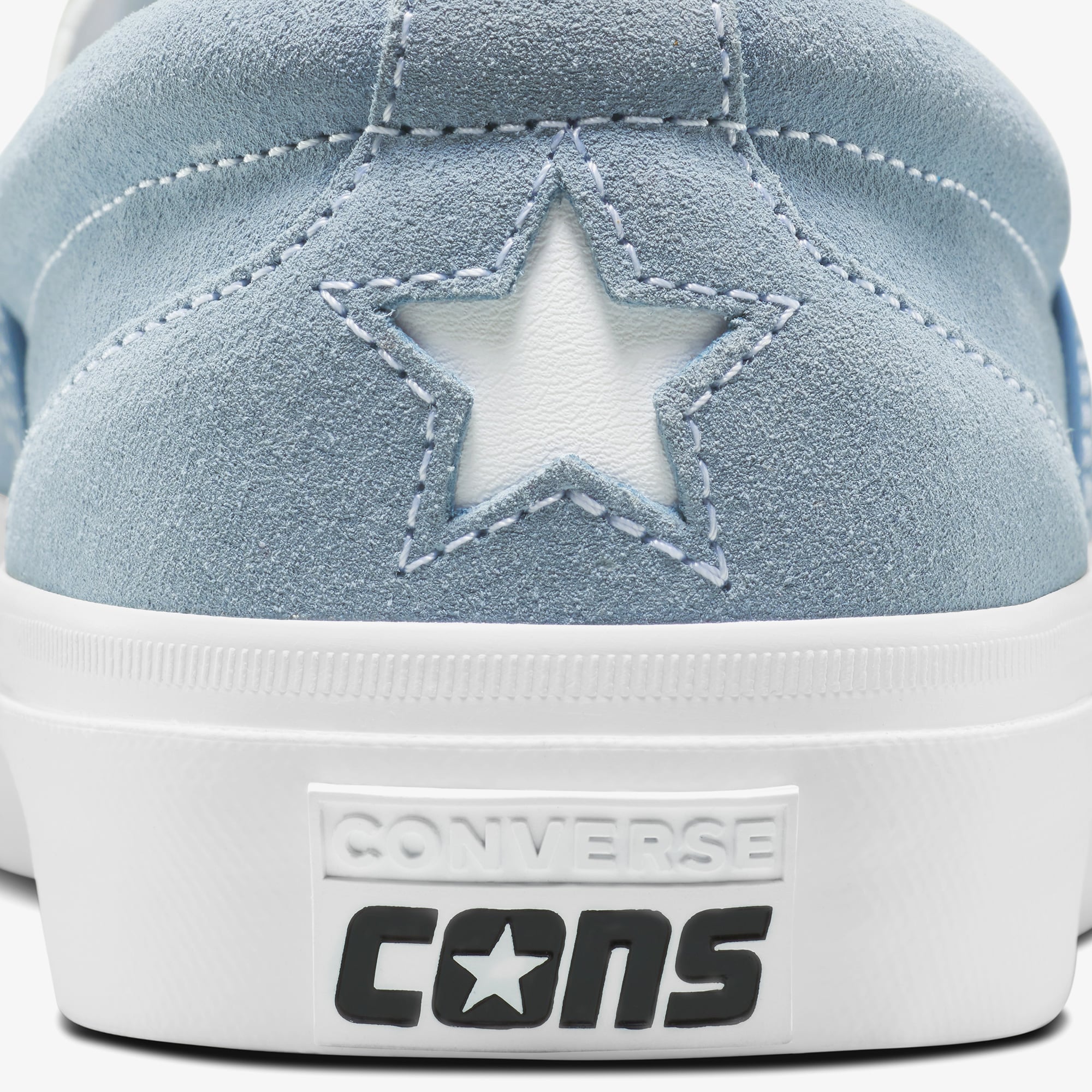 Converse Converse Mavi One Star Slip Pro Unisex Beyaz Sneaker | FashFed Mavi - 9. görsel