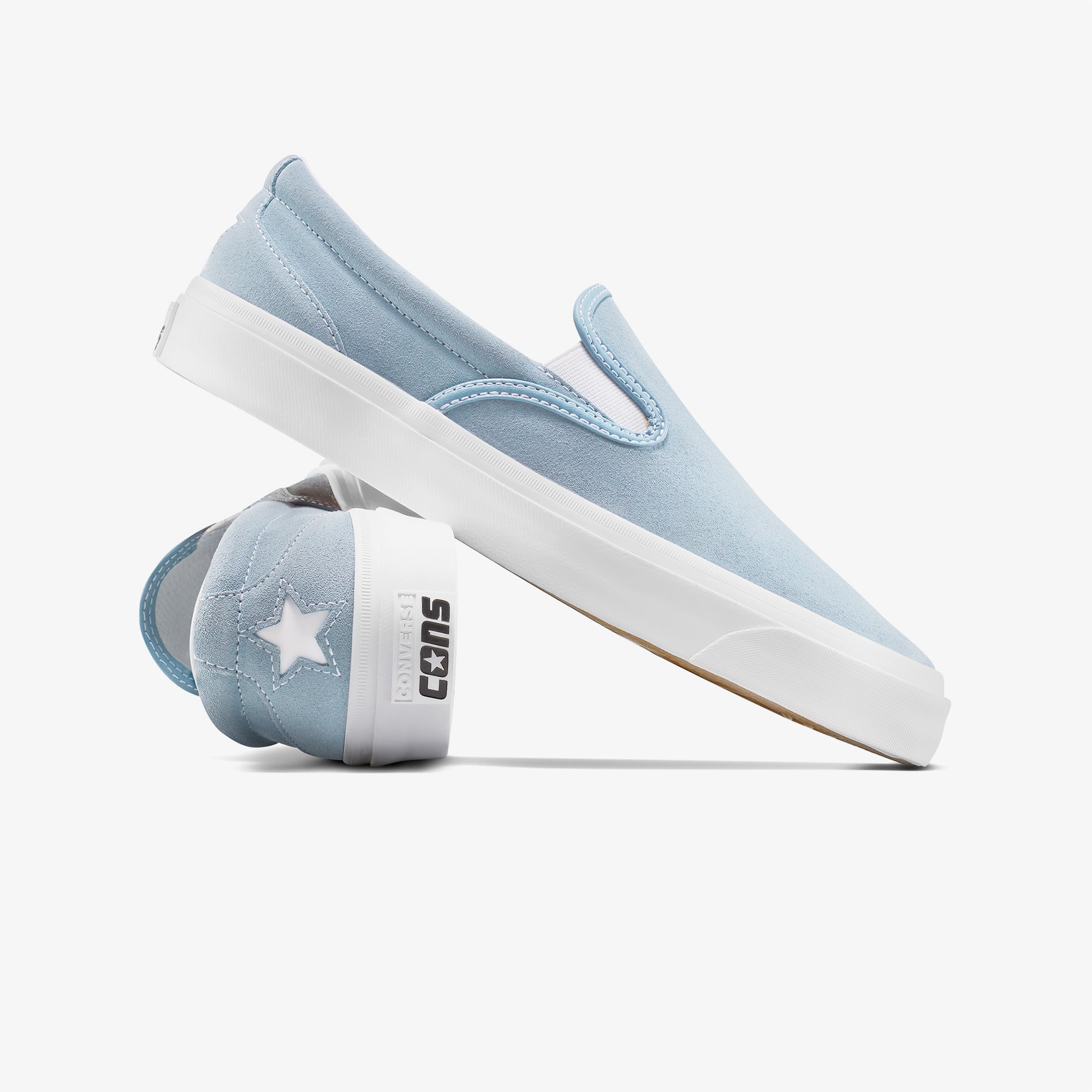 Converse Converse Mavi One Star Slip Pro Unisex Beyaz Sneaker | FashFed Mavi - 6. görsel