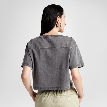  Converse Kadın Siyah T-Shirt