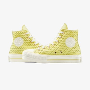  Converse Chuck Taylor All Star Knit Kadın Sarı Sneaker