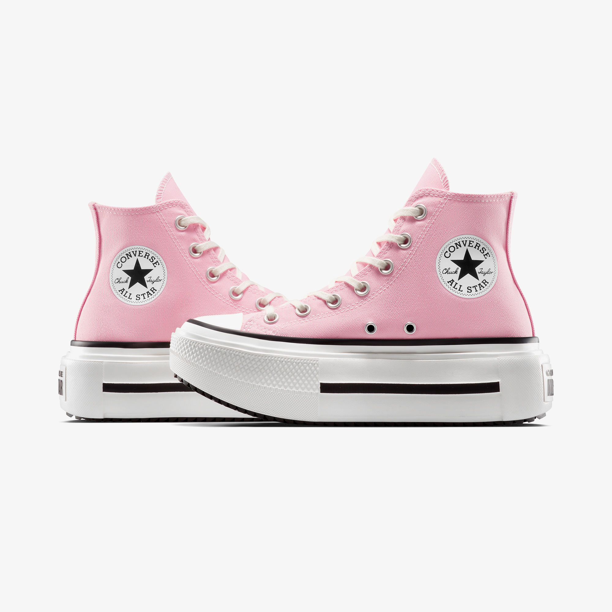 Converse Chuck Taylor All Star Lift Double Stack Unisex Pembe Sneaker - Görsel 6