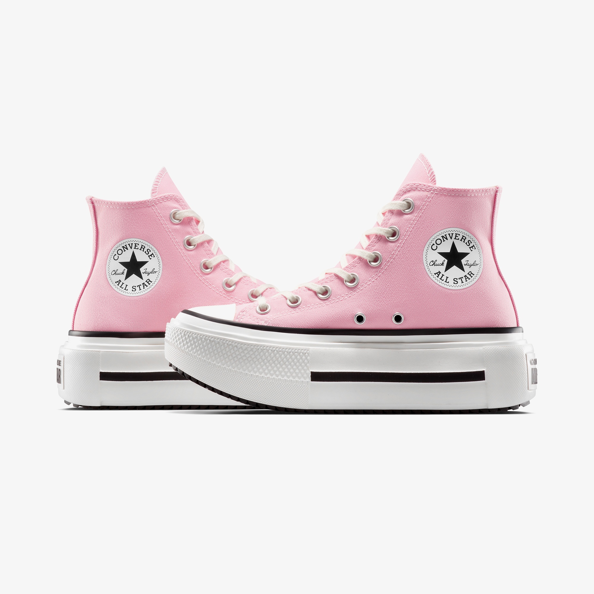 Converse Chuck Taylor All Star Lift Double Stack Unisex Pembe Sneaker