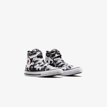  Converse Chuck Taylor All Star Dino Party Easy On Çocuk Siyah Sneaker