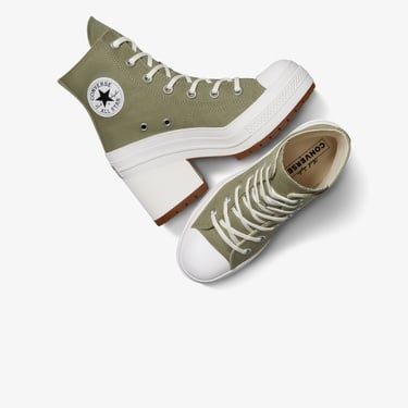  Converse Chuck 70 De Luxe Platform Unisex Haki Sneaker