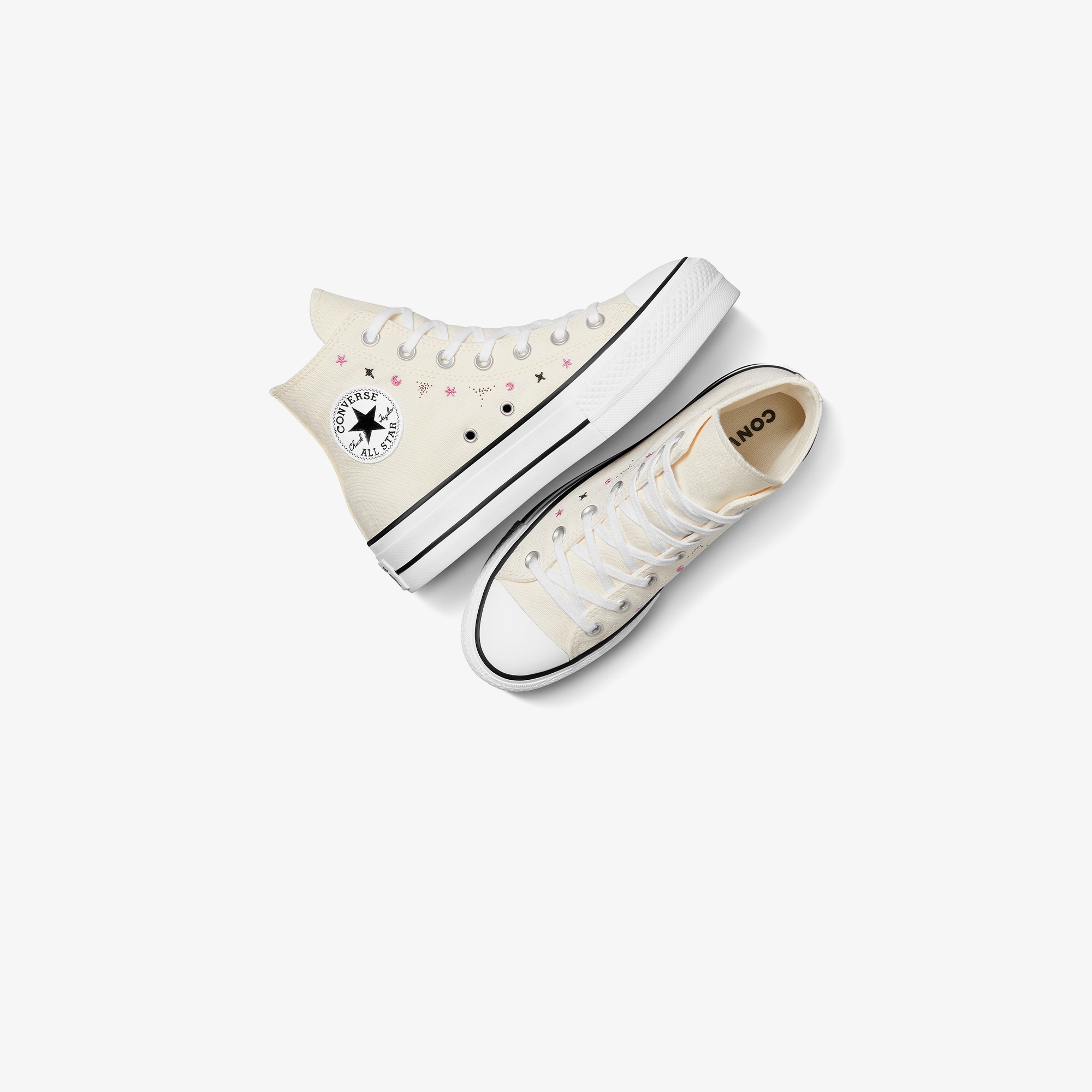 Converse Chuck Taylor All Star Lift Platform Celestial Unisex Krem Sneaker