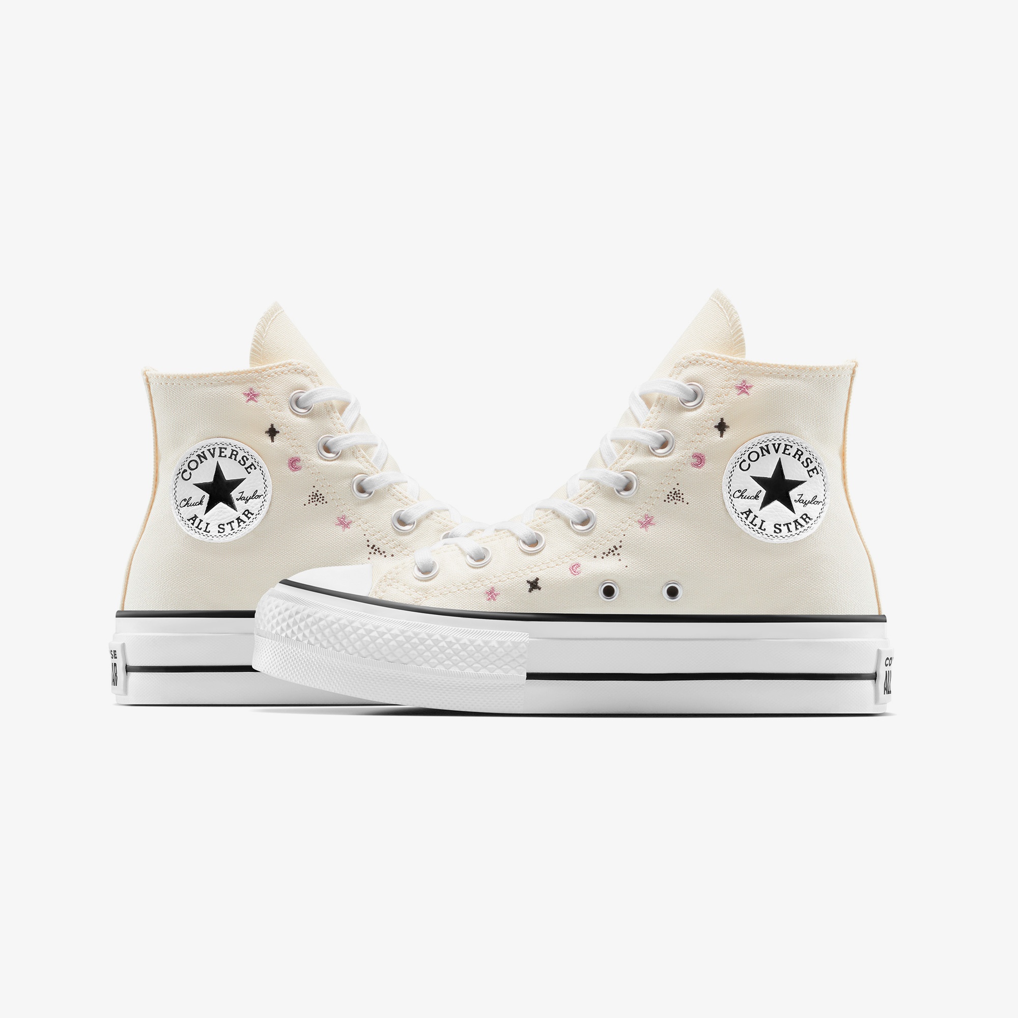 Converse Chuck Taylor All Star Lift Platform Celestial Unisex Krem Sneaker