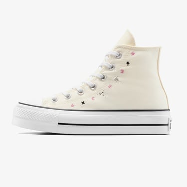  Converse Chuck Taylor All Star Lift Platform Celestial Unisex Krem Sneaker
