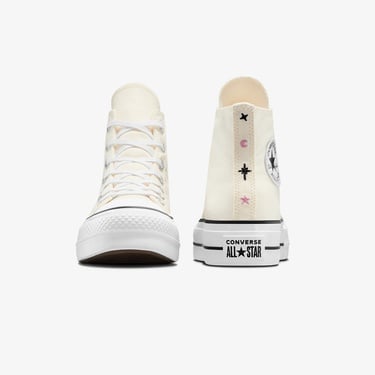  Converse Chuck Taylor All Star Lift Platform Celestial Unisex Krem Sneaker