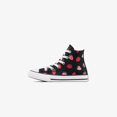  Converse Chuck Taylor All Star Strawberries Çocuk Siyah Sneaker