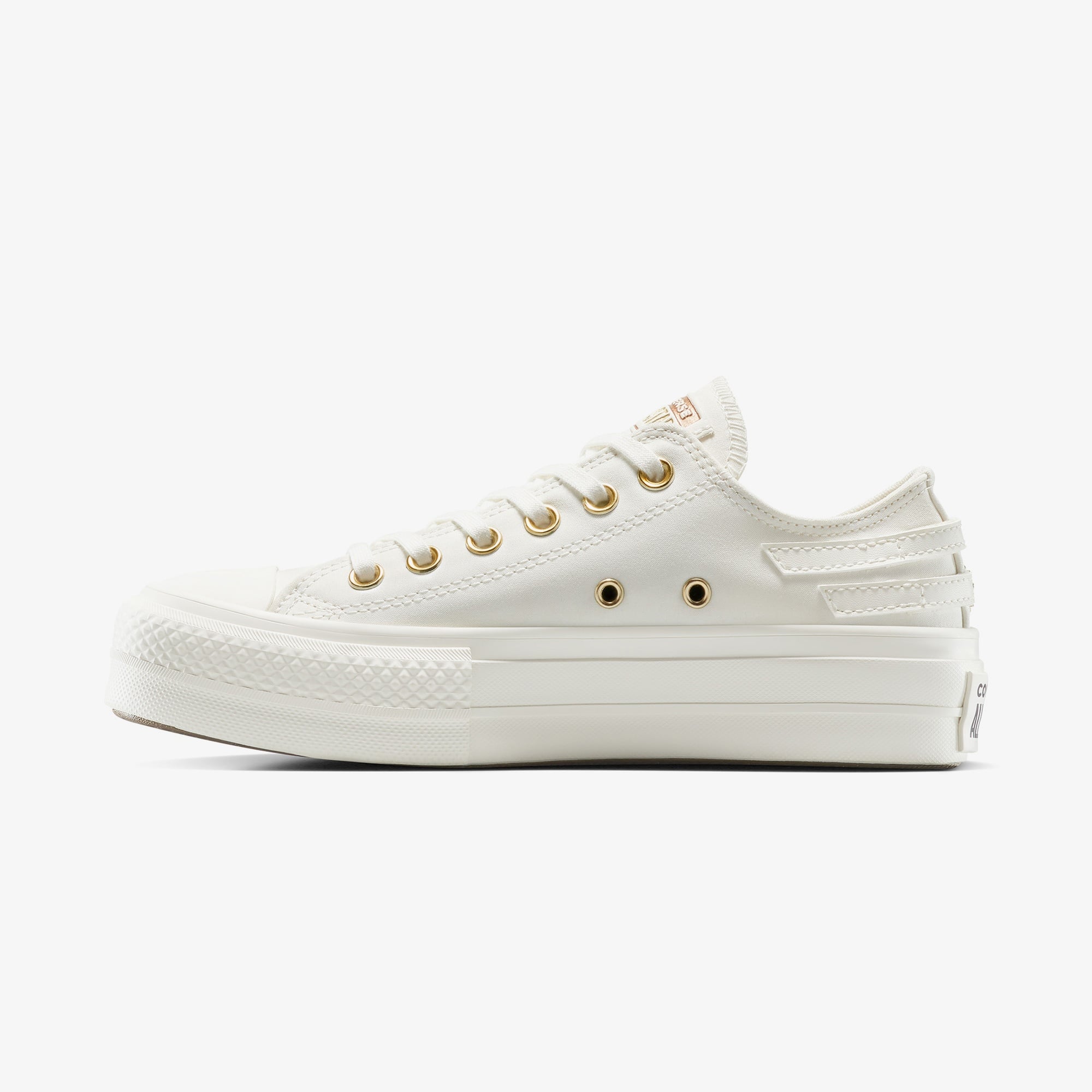 Converse Chuck Taylor All Star Lift Platform Buckle Unisex Siyah Sneaker