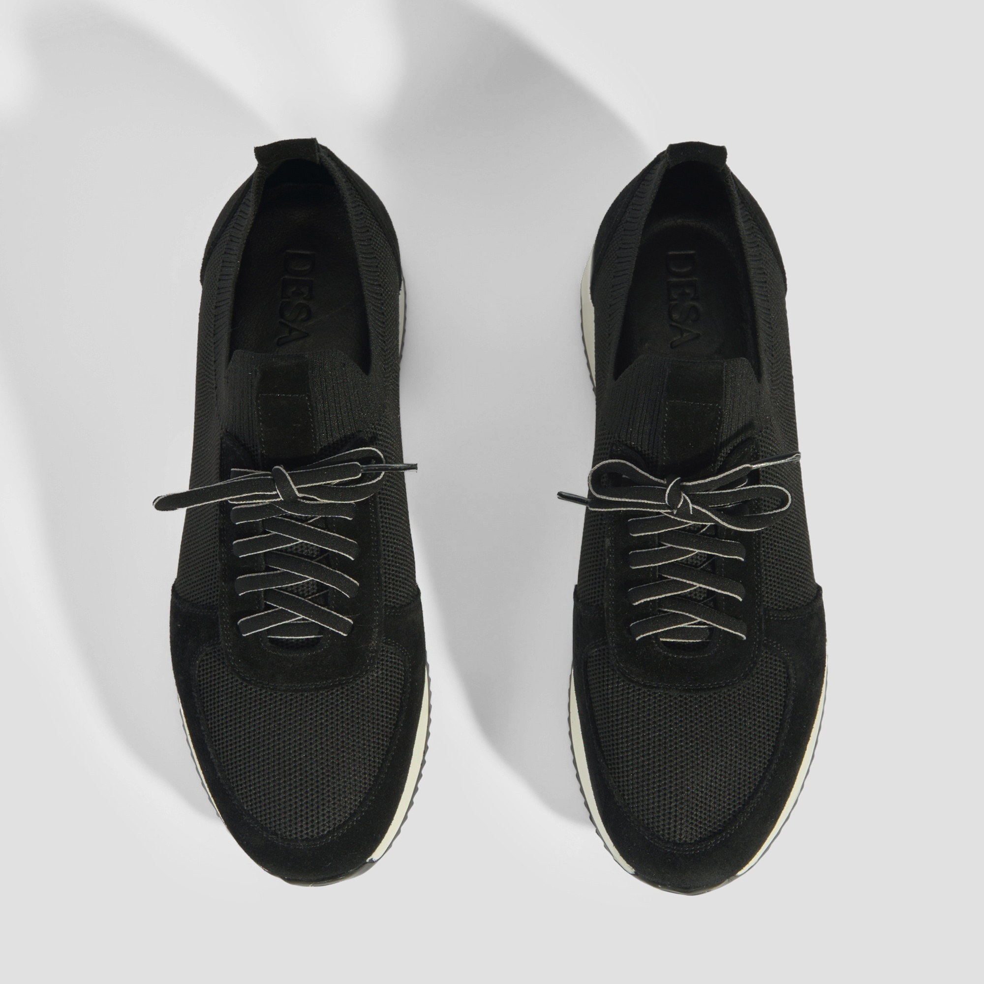 Erkek Siyah Bağcıklı Süet Günlük Ayakkabı