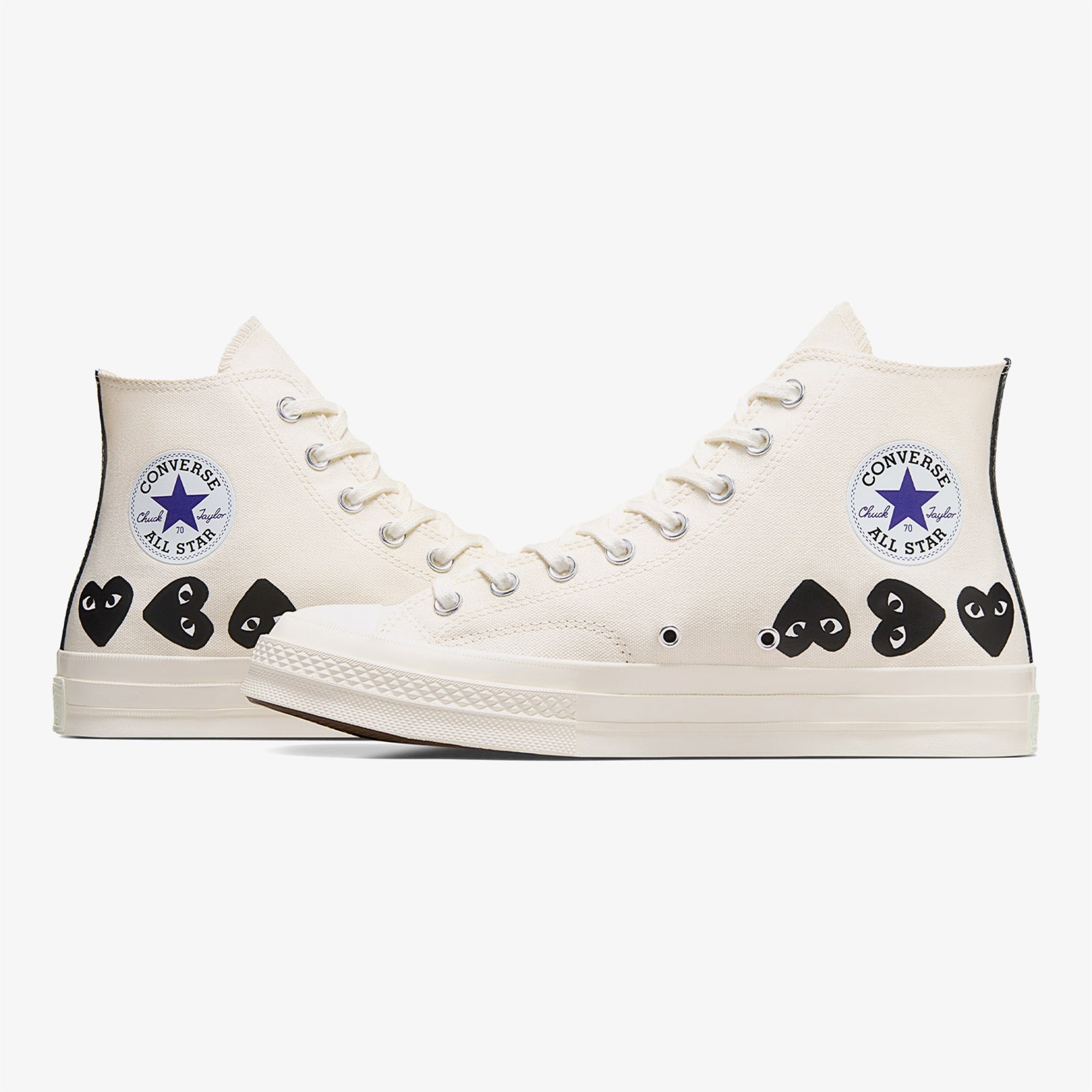Converse X Comme Des Garçons Play Chuck 70 Unisex Beyaz Sneaker