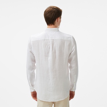  Tommy Hilfiger Pigment Erkek Beyaz Gömlek