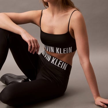  Calvin Klein Kadın Siyah Tayt