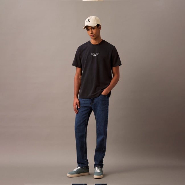  Calvin Klein 20S Erkek Lacivert T-Shirt