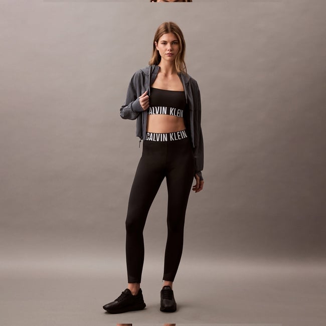  Calvin Klein Kadın Siyah Tayt