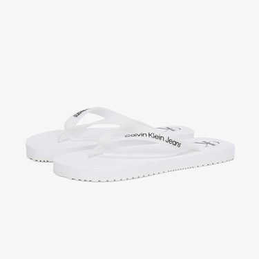  Calvin Klein Kadın Beyaz Terlik