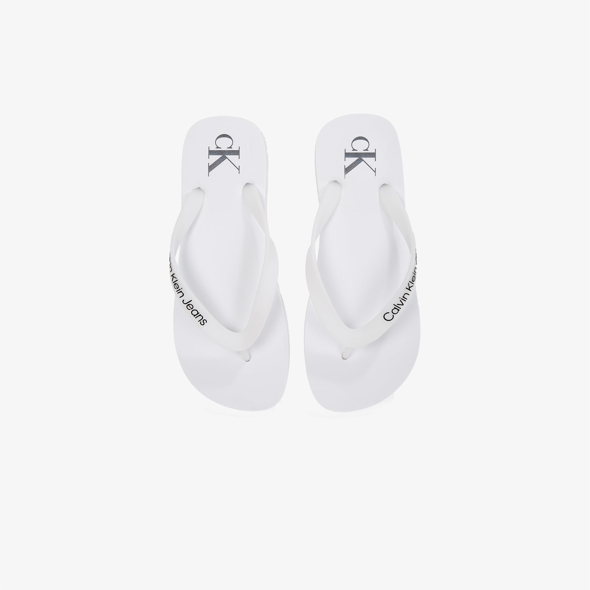 Calvin Klein Kadın Beyaz Terlik