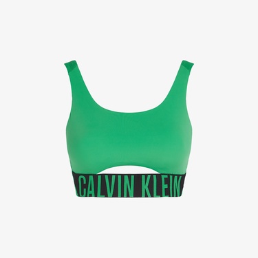  Calvin Klein İntense Power Medium Mesh Kadın Yeşil Bra