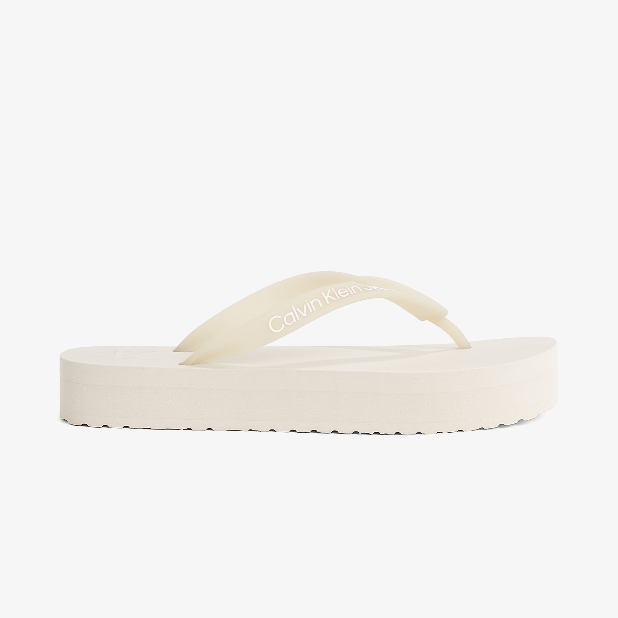 Calvin Klein Calvin Klein Kadın Bej Terlik Sandalet & Terlik | FashFed Bej - 2. görsel