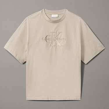  Calvin Klein Low Erkek Bej T-Shirt