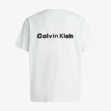  Calvin Klein Monologo Erkek Beyaz T-Shirt