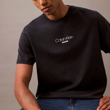  Calvin Klein 20S Erkek Lacivert T-Shirt