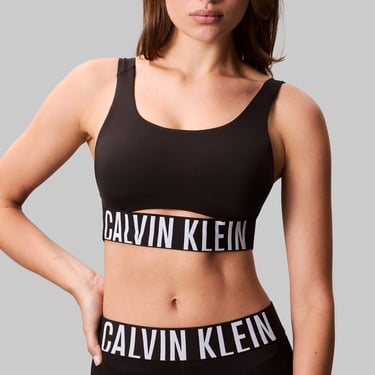  Calvin Klein İntense Power Medium Mesh Kadın Siyah Bra