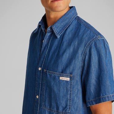  Calvin Klein Regular Denim Erkek  Gömlek