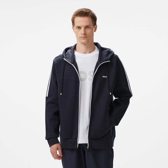  Boss Erkek Mavi Sweatshirt