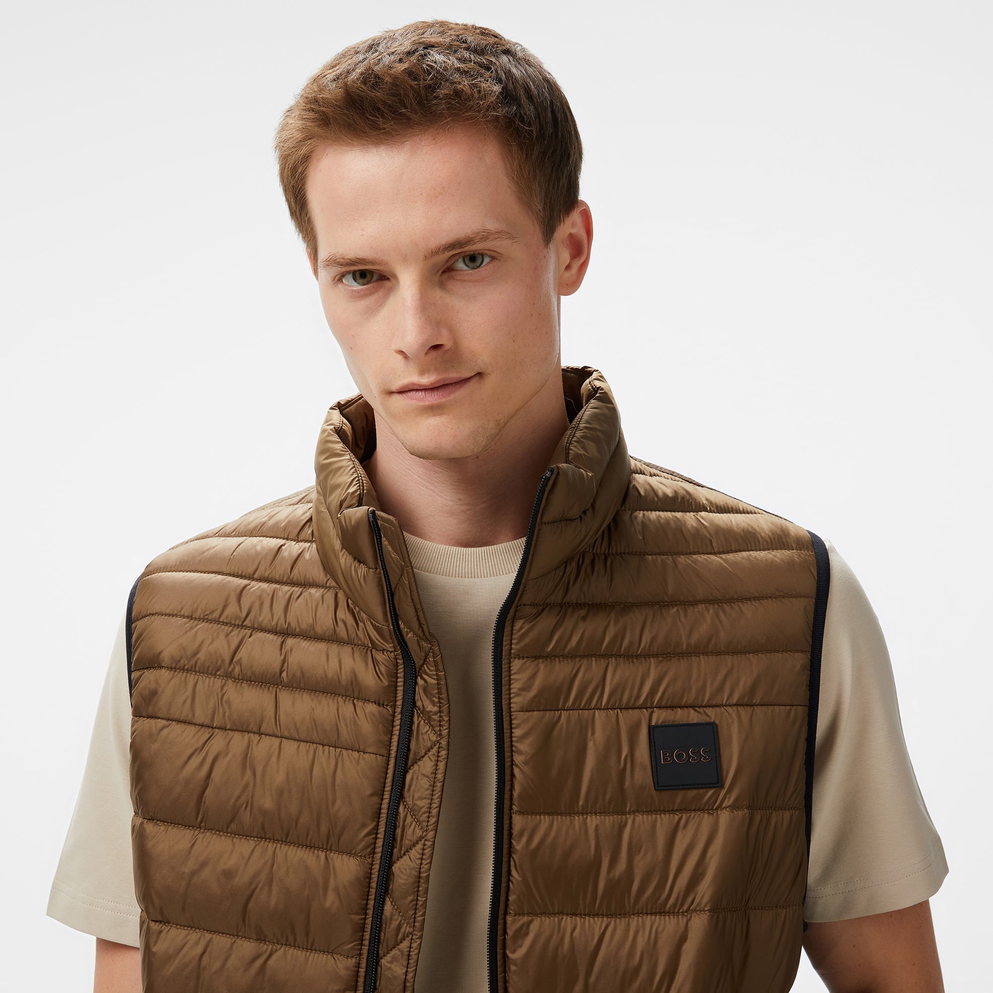 Boss Erkek Kahverengi Yelek