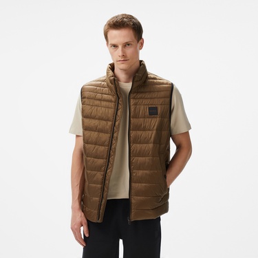  Boss Erkek Kahverengi Yelek