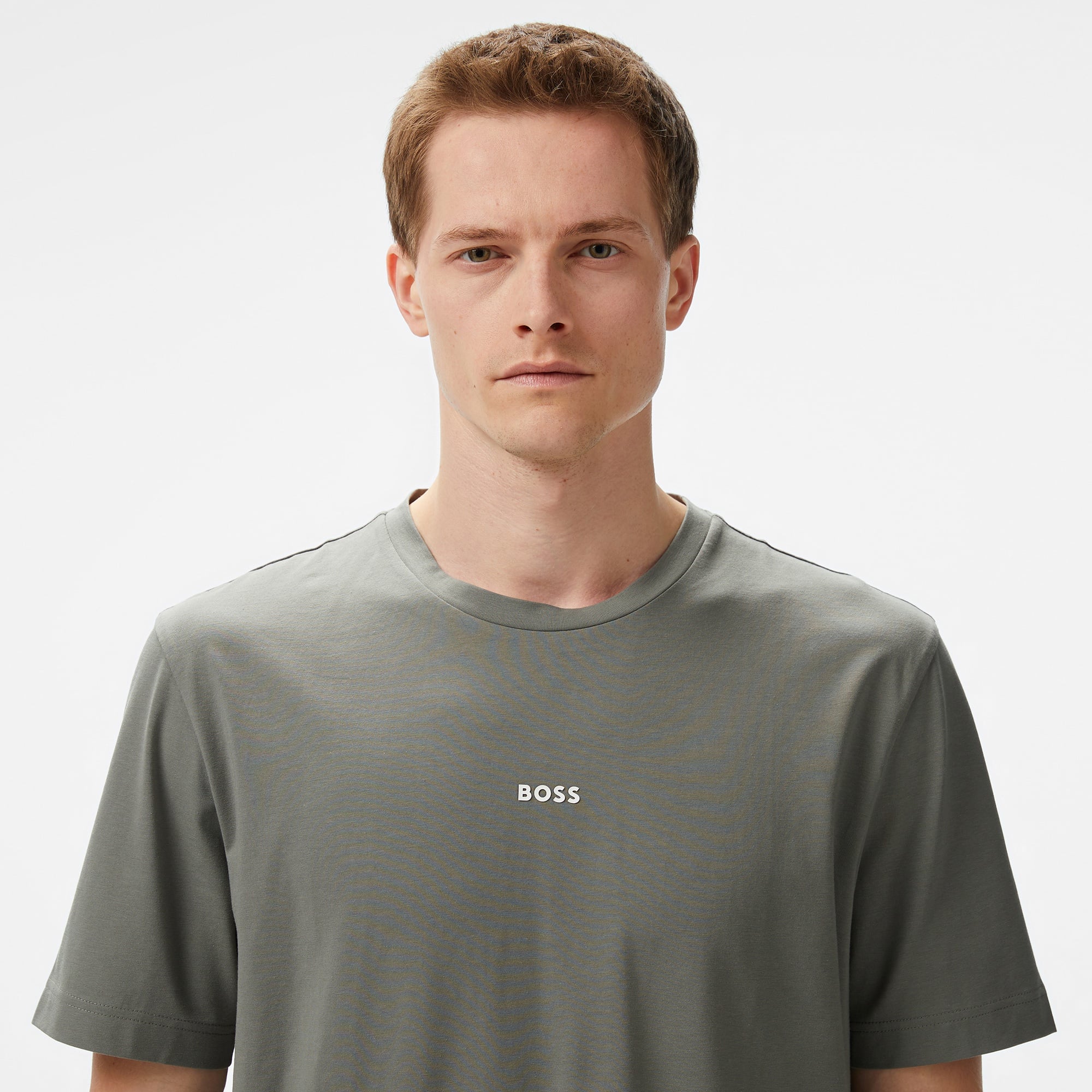 Boss Erkek Gri T-Shirt