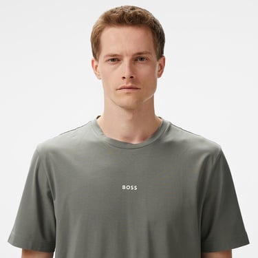  Boss Erkek Gri T-Shirt