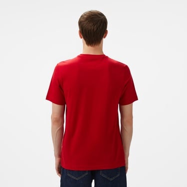  Tommy Hilfiger Erkek Kırmızı T-Shirt