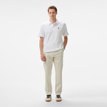  Guess Ss Basic Gd Polo  Erkek Beyaz Polo T-Shirt