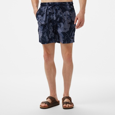  Boss Alain Erkek Lacivert Mayo Şort