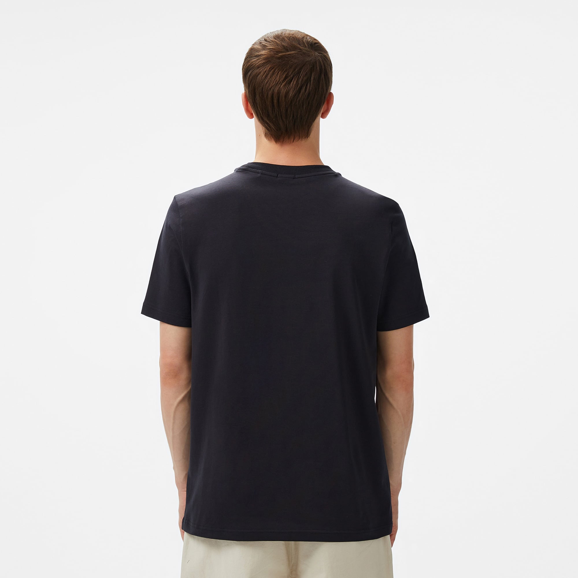 Boss Logo Erkek Lacivert T-Shirt