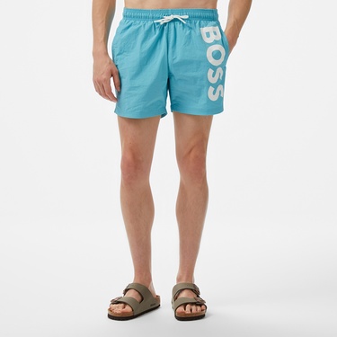  Boss Octopus Erkek Mavi Mayo Şort