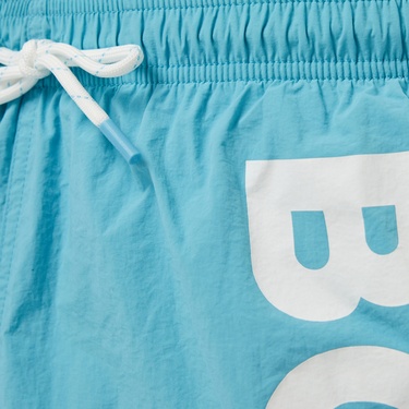  Boss Octopus Erkek Mavi Mayo Şort